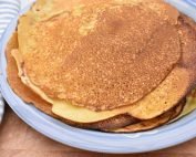 Majspandekager - opskrift på glutenfri pandekager med majsmel