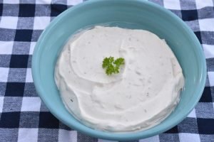 Kold kartoffelsalat med Pikantost - pikant kartoffelsalat