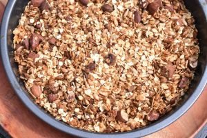 Granola i airfryer opskrift - honningristet og sprød