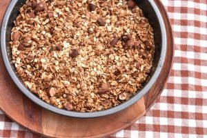 Granola i airfryer opskrift - honningristet og sprød