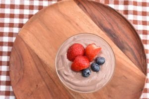 Skyr med kakao - opskrift på sund protein dessert