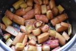 Rabarber i airfryer - nem opskrift på bagt rabarber