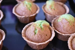 Giftkage muffins - nem opskrift på grønne muffins