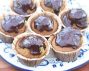 Giftkage muffins - nem opskrift på grønne muffins