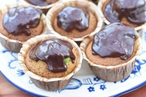 Giftkage muffins - nem opskrift på grønne muffins