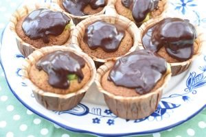 Giftkage muffins - nem opskrift på grønne muffins