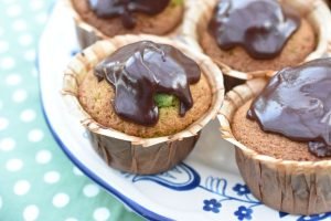 Giftkage muffins - nem opskrift på grønne muffins