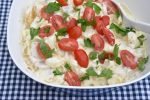 Kartoffelsalat med karry og sennep - god kold kartoffelsalat