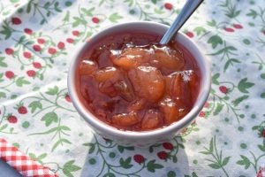 Blommekompot nem opskrift - til skyr, ost og brød