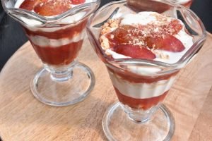 Trifli med mirabeller - nem opskrift på mirabelle dessert