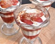 Trifli med mirabeller - nem opskrift på mirabelle dessert