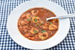 Tortellini suppe med bacon og fløde - one pot