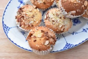 Daim muffins - nem muffin opskrift med Daim chokolade