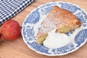 Fransk æblekage - nem opskrift på hjemmebagt æblekage