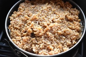 Drømmekage i airfryer opskrift - kage med kokostopping