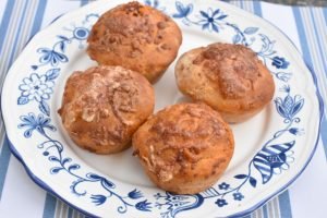 Pizzamuffins - opskrift på madpakke muffins med pizza fyld 