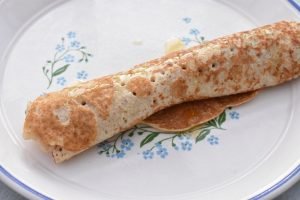 Pandekager med hytteost og havregryn - proteinpandekager 