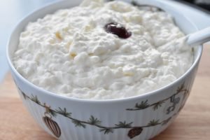 Risifrutti med kondenseret mælk - sød riscreme