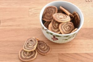 Kanelsnegle småkager - opskrift på kanelsneglecookies