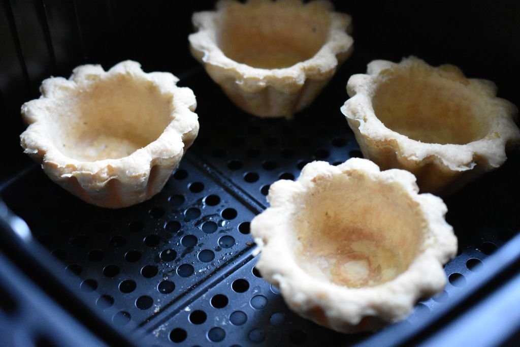 Tarteletter med and - tarteletfyld med rester af andesteg