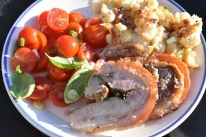 Porchetta med tilbehør