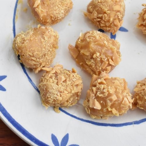 Trøfler med karamel chokolade - opskrift