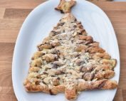 Nutella juletræ af butterdej - nemt butterdejsjuletræ