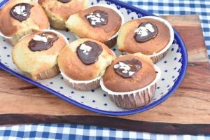 Saftige muffins med græsk yoghurt - opskrift