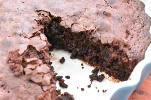 Chokoladekage med rødbeder - opskrift på snasket brownie
