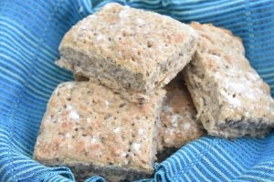 Sandwichbrød - nemme grove madpakke brød i bradepande