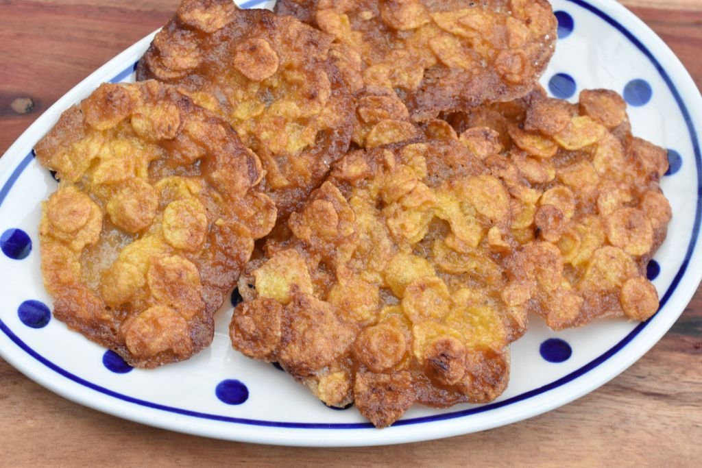 Cornflakes småkager - sprøde cookies med cornflakes