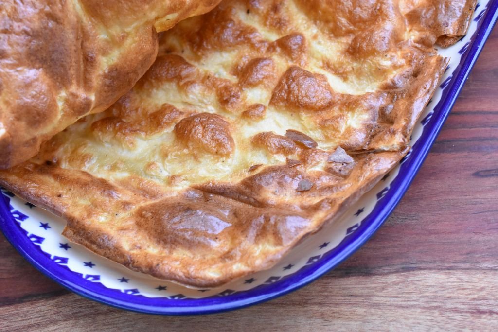 Fladbrød med hytteost og æg - nem opskrift