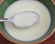 Sagosuppe - nem opskrift på gul sago suppe