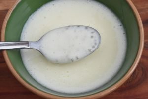 Sagosuppe - nem opskrift på gul sago suppe