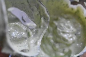 Ramsløg aioli - nem ramsløgsaioli med hvidløg