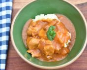 Kylling stroganoff - nem opskrift på gryderet med kylling