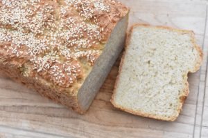 Franskbrød i form med skyr - opskrift