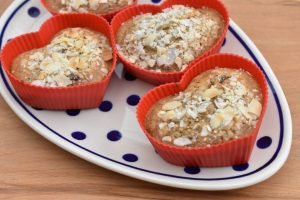 Bananmuffins med kanel - nem opskrift