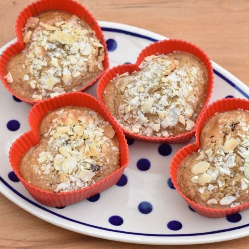 Bananmuffins med kanel - nem opskrift