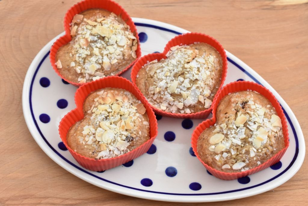 Bananmuffins med kanel - nem opskrift