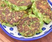Grønne frikadeller med ærter - vegetar ærtedeller
