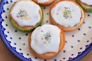 Citronmåne muffins - nem opskrift 