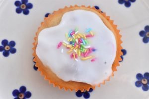 Citronmåne muffins - nem opskrift 
