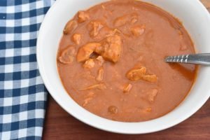 Kalkun stroganoff opskrift - lækker kalkun gryderet