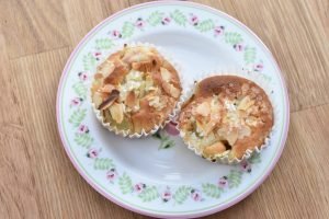 Ingefærmuffins med rabarber - lækre rabarbermuffins