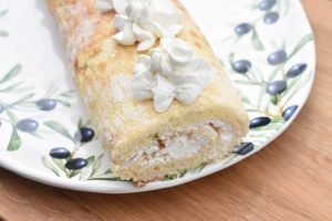Citronroulade - luftig roulade med citroncreme