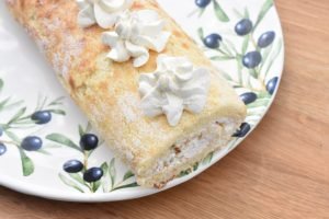 Citronroulade - luftig roulade med citroncreme